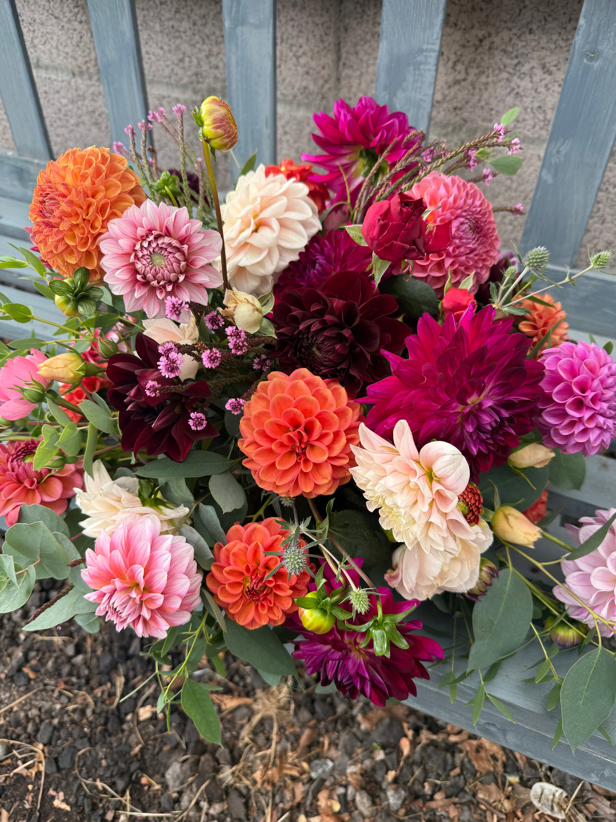 Grave Flower Arrangement