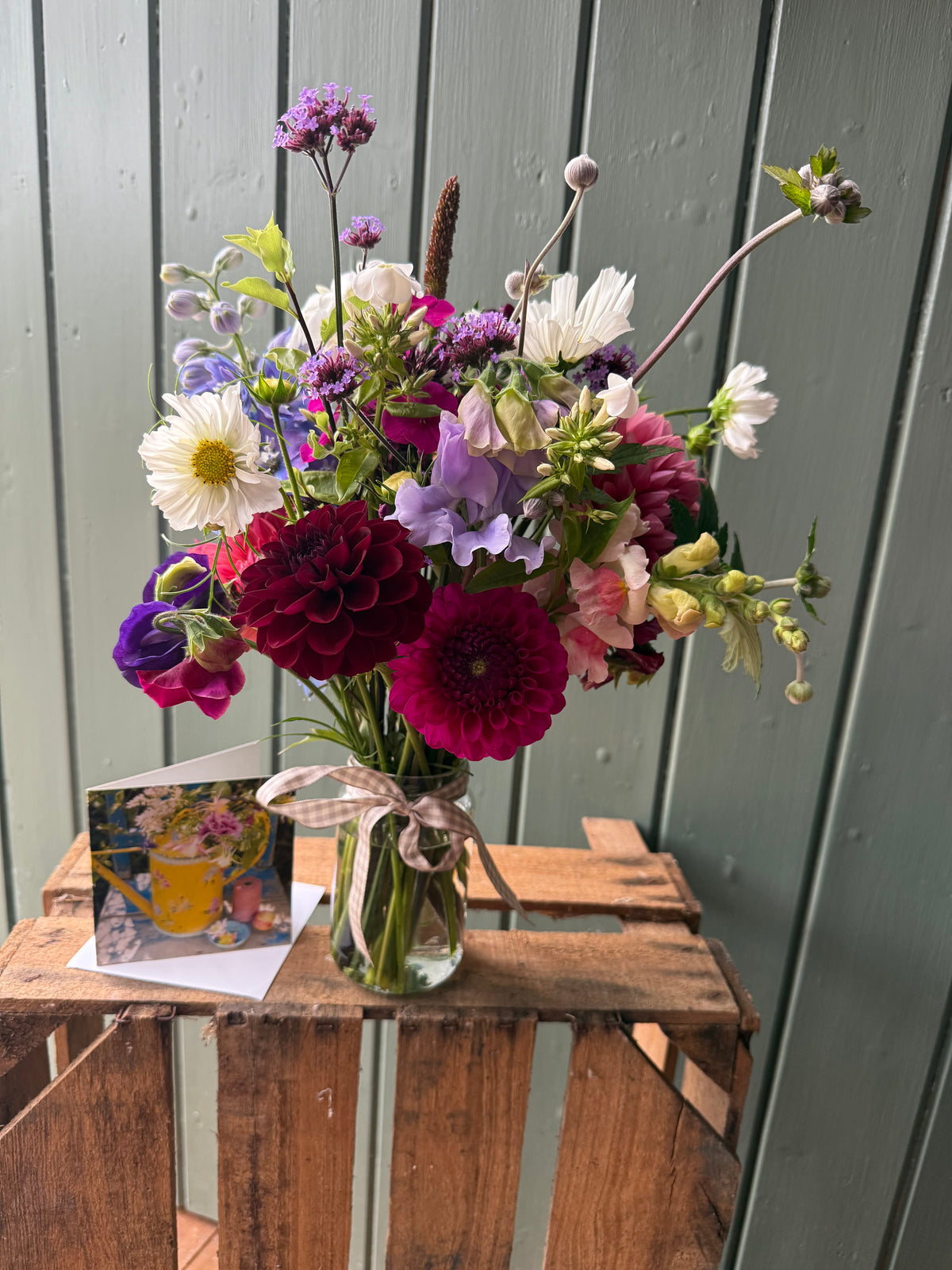 Jam Jar Flowers