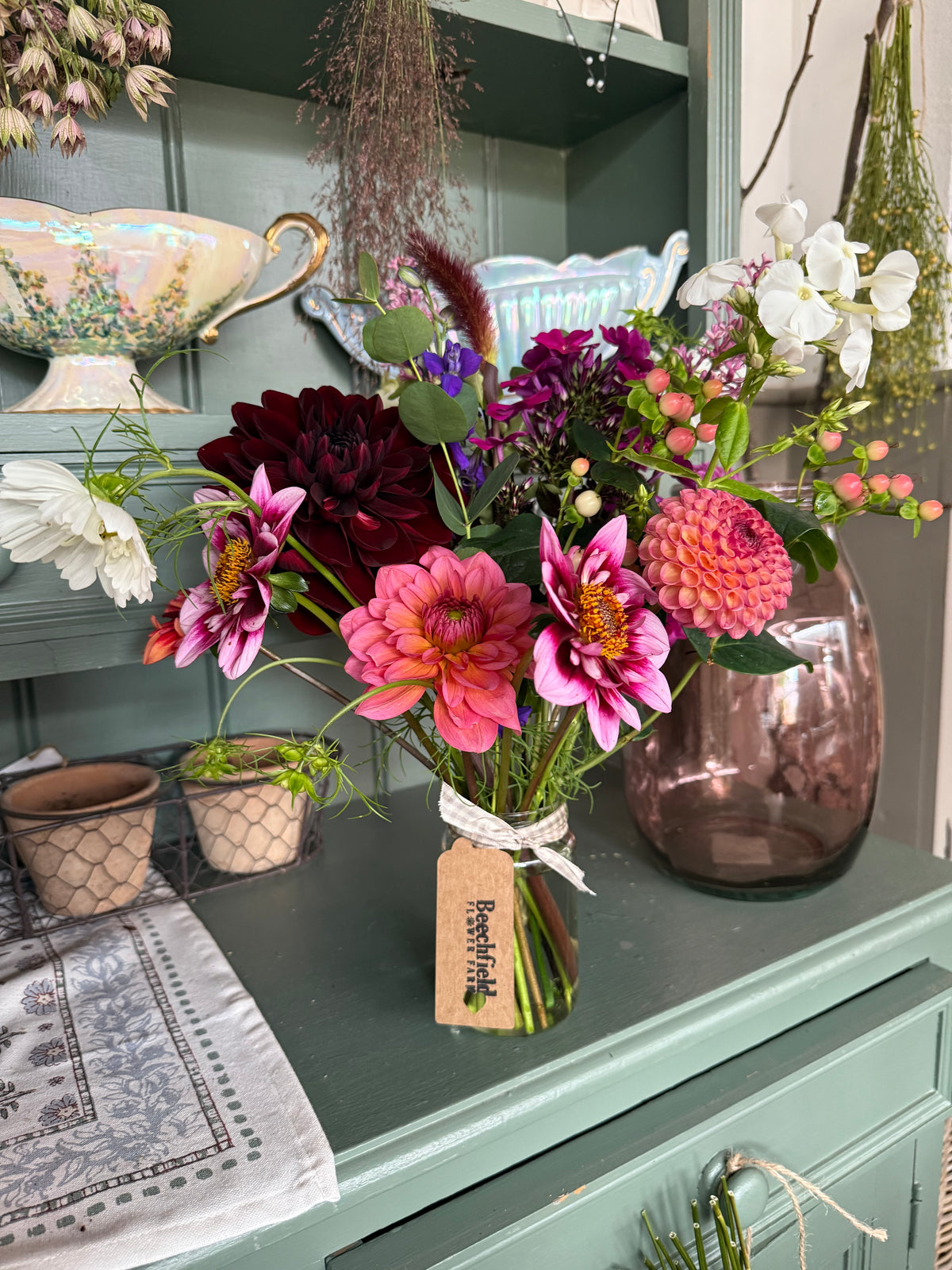 Jam Jar Flowers
