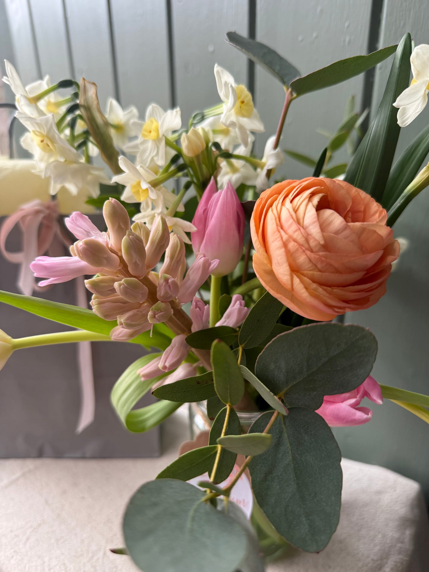 Mothers Day Jam Jar Posy