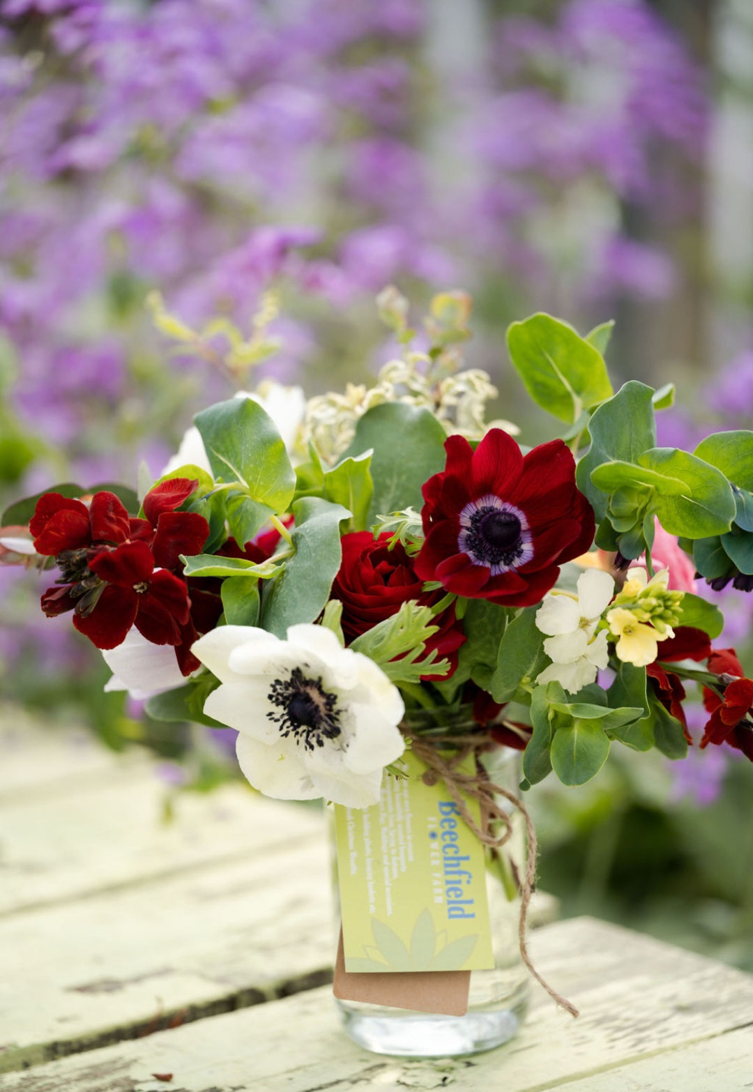Jam Jar Flowers
